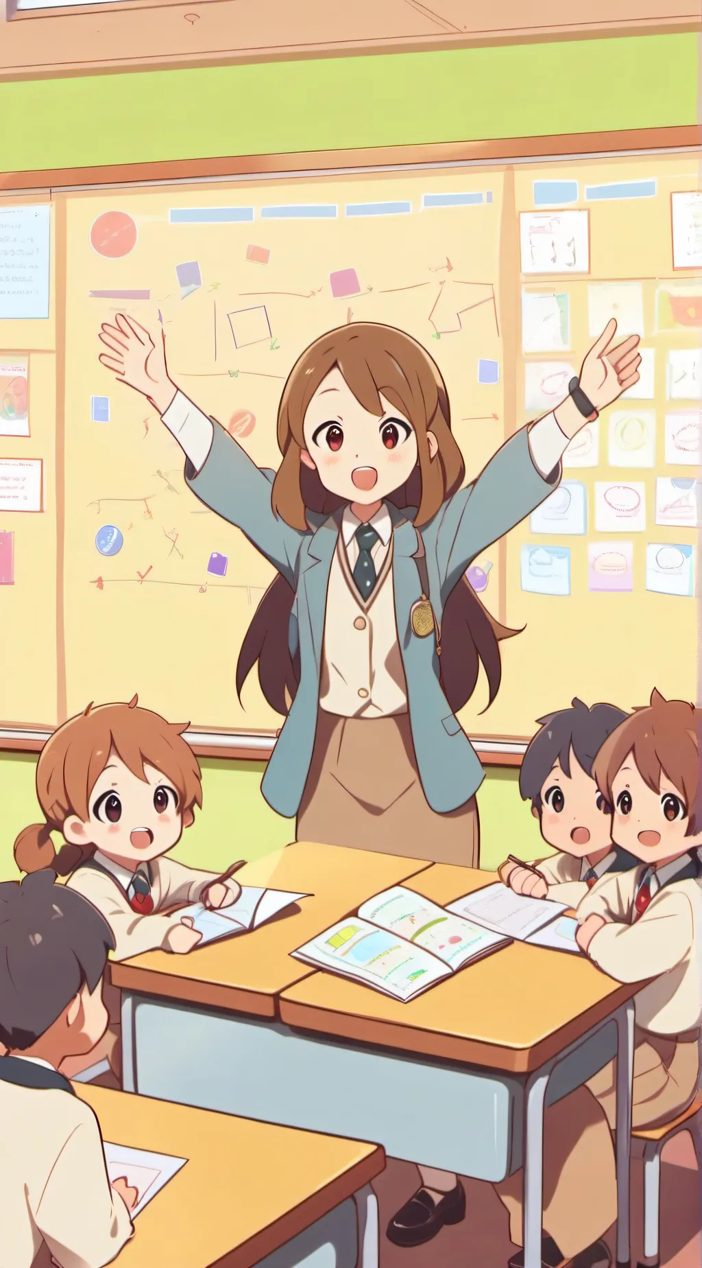 ai character: Mha background