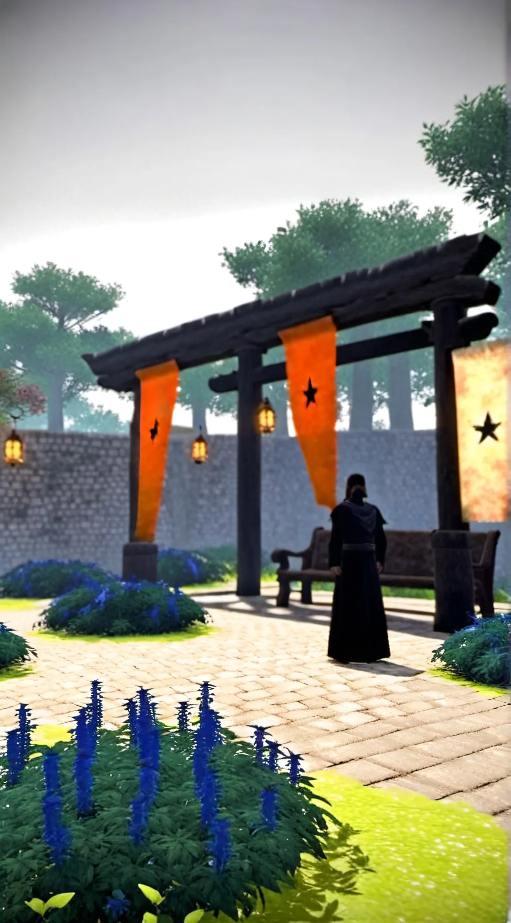 ai character: fear garden idfb background