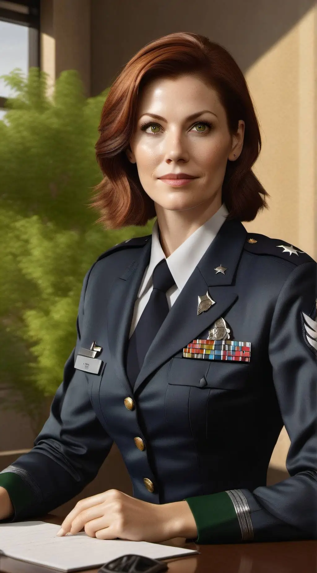 ai character: Capt. Lois Hagers background