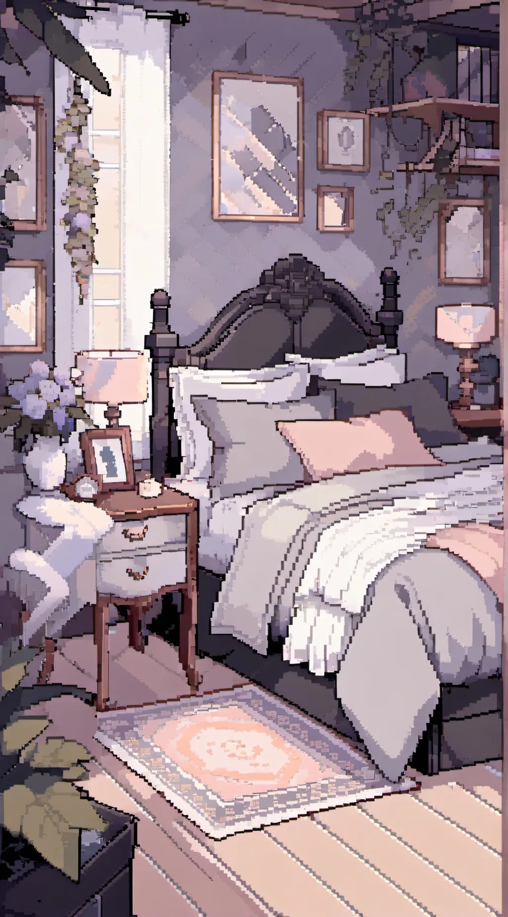 ai character: FPE Sleepover! background