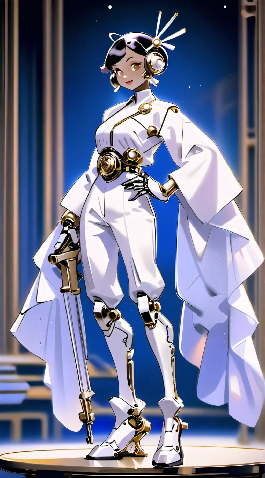 ai character: Goddess Zoey background