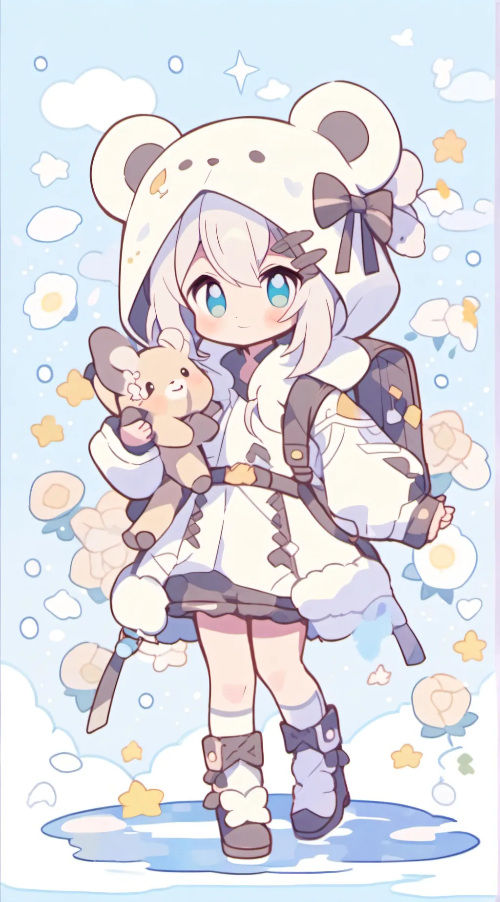 ai character: Aria background