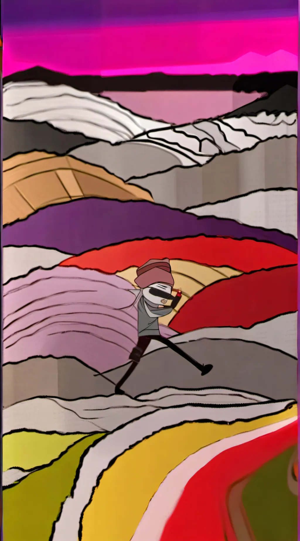 ai character: HH ice background