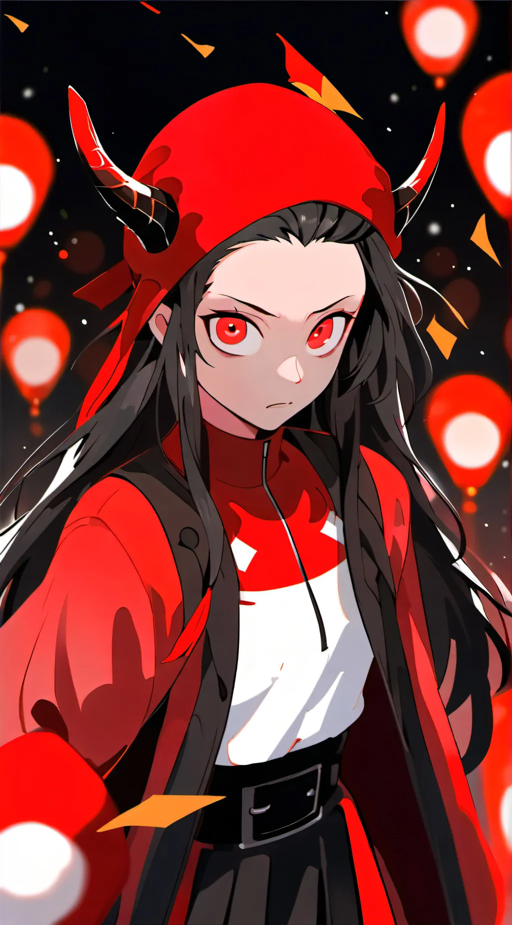 ai character: Nezuko idk las nam background