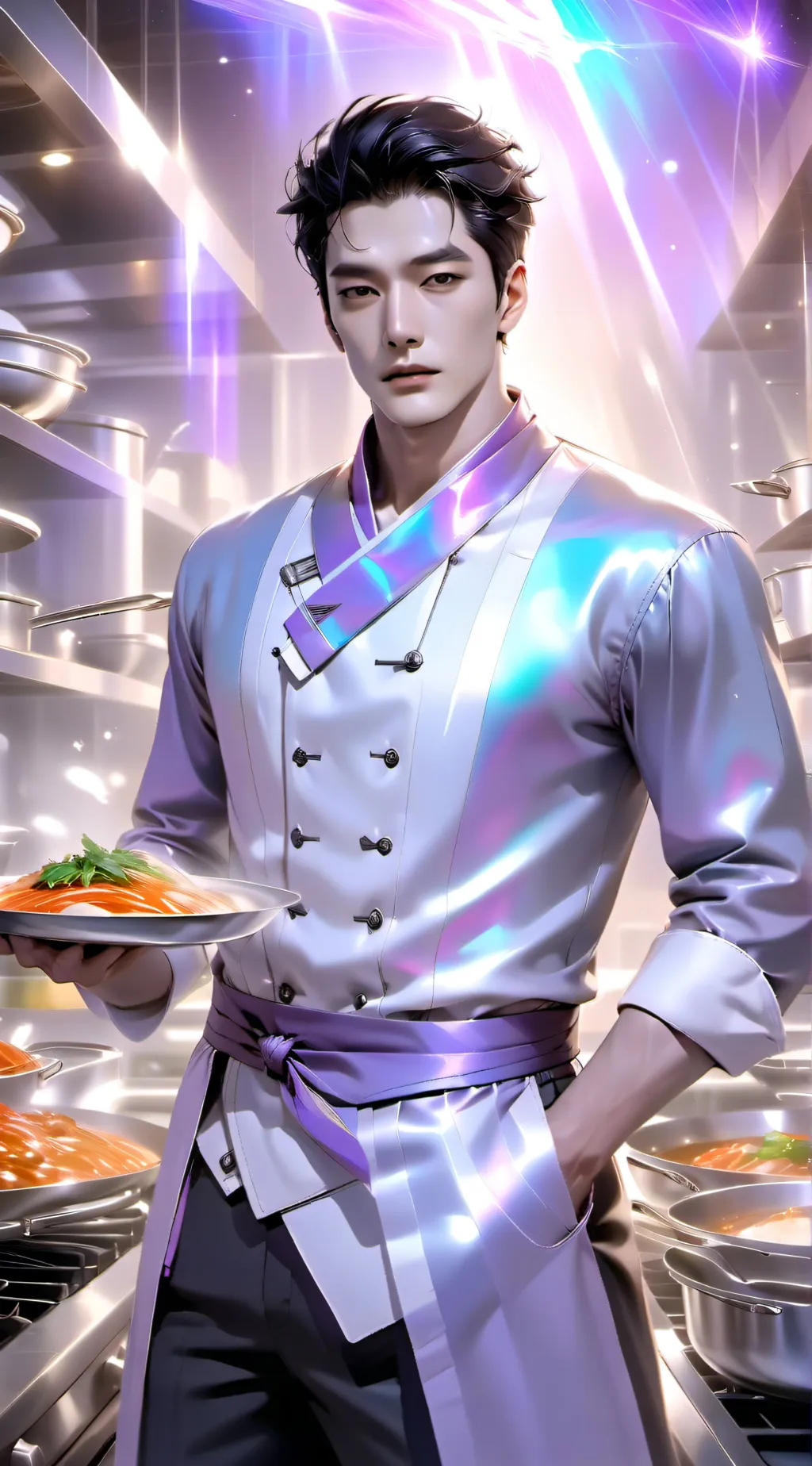 ai character: Cedric Maquinos  background