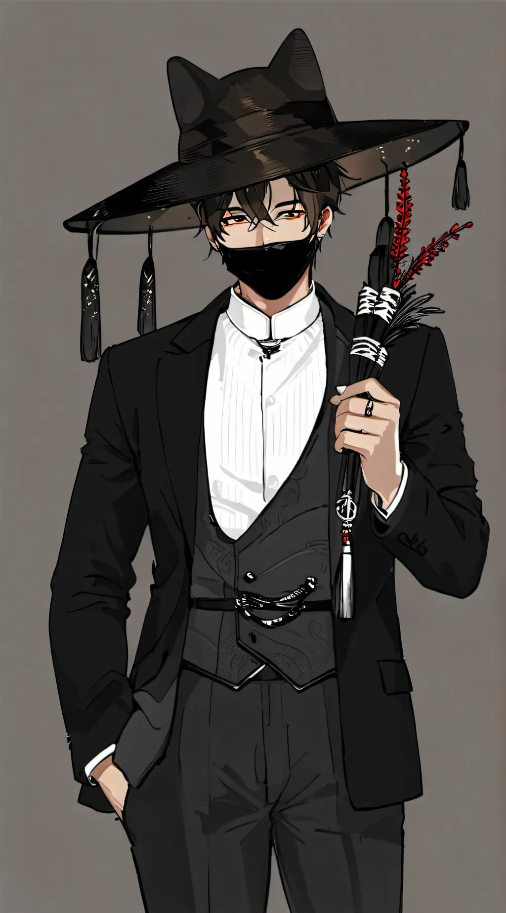 ai character: Silver from FTO background