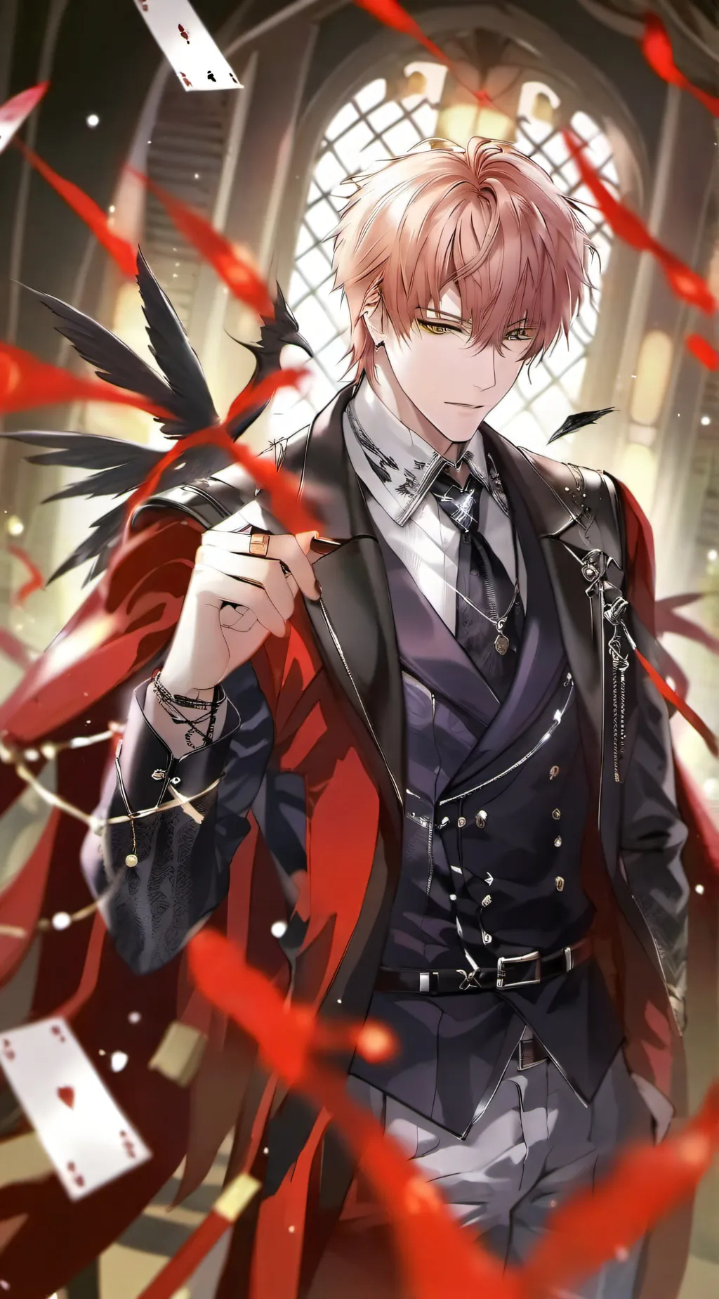 ai character: Akamisu  background