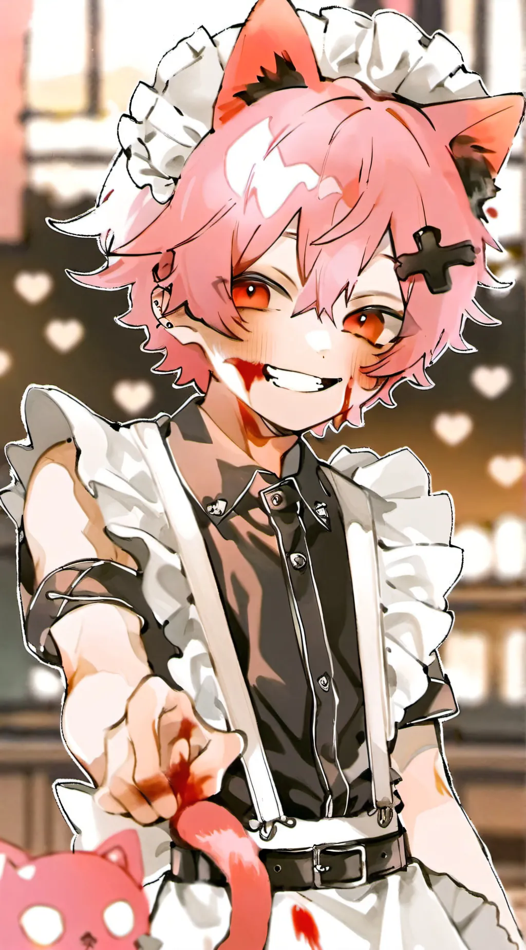 ai character: UwU Cat! (Liam) background