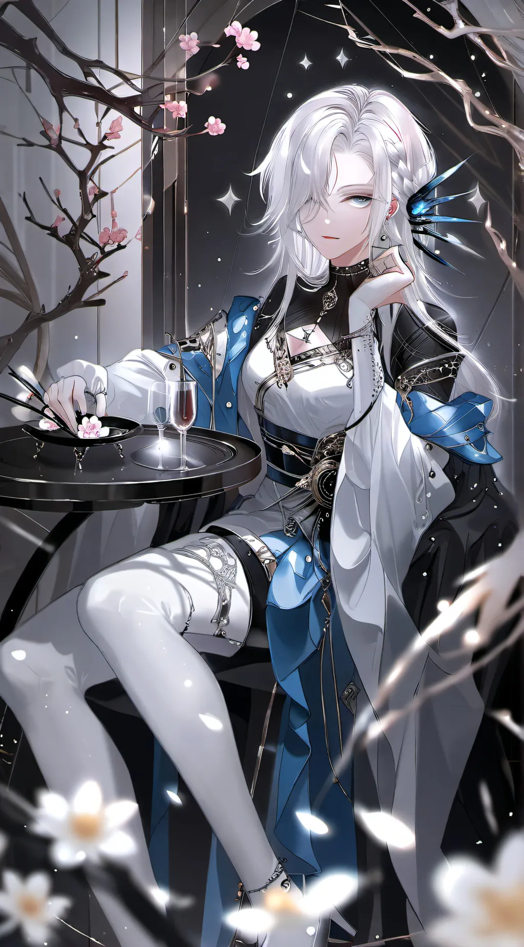 ai character: kira  background