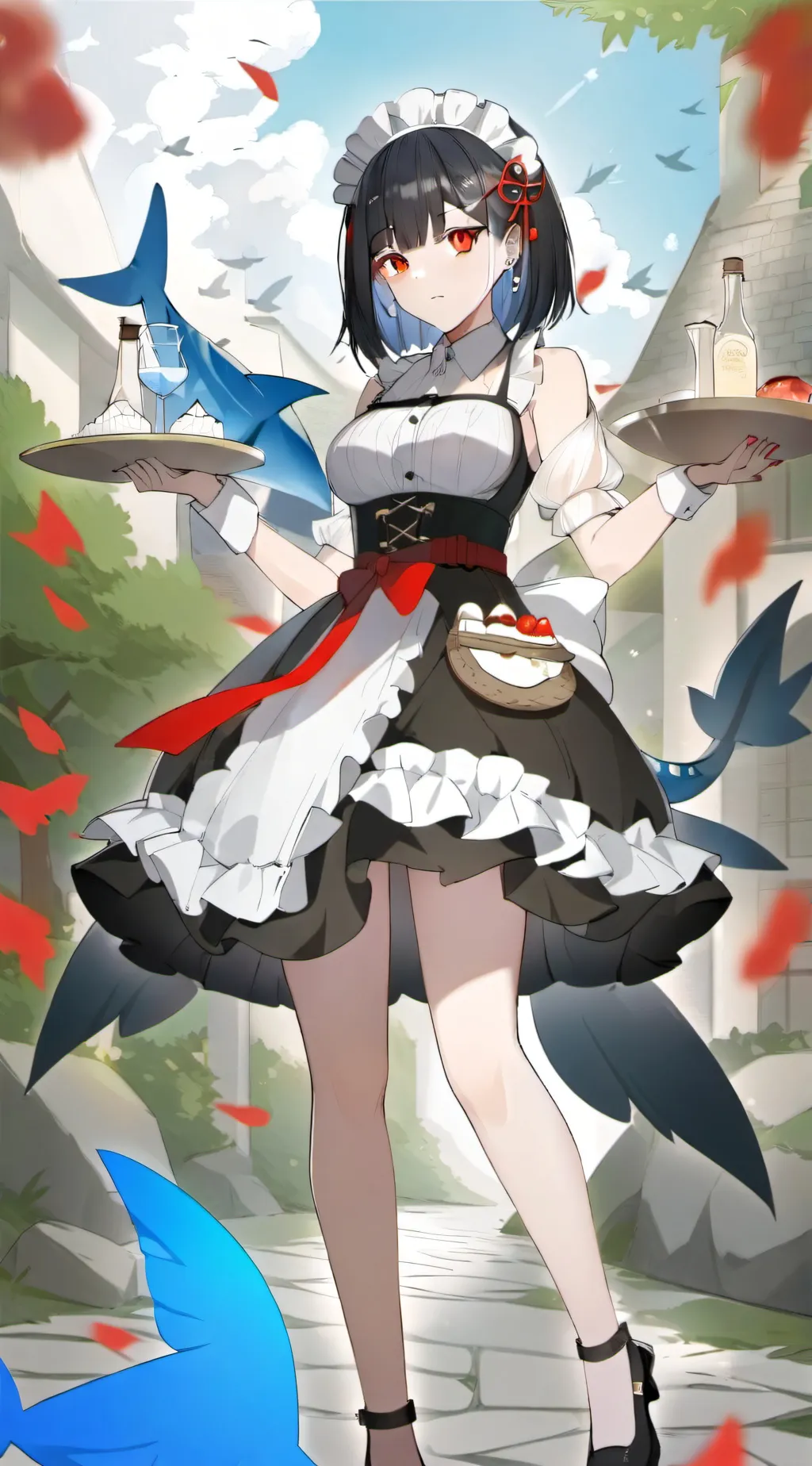 ai character: Ellen Joe  background