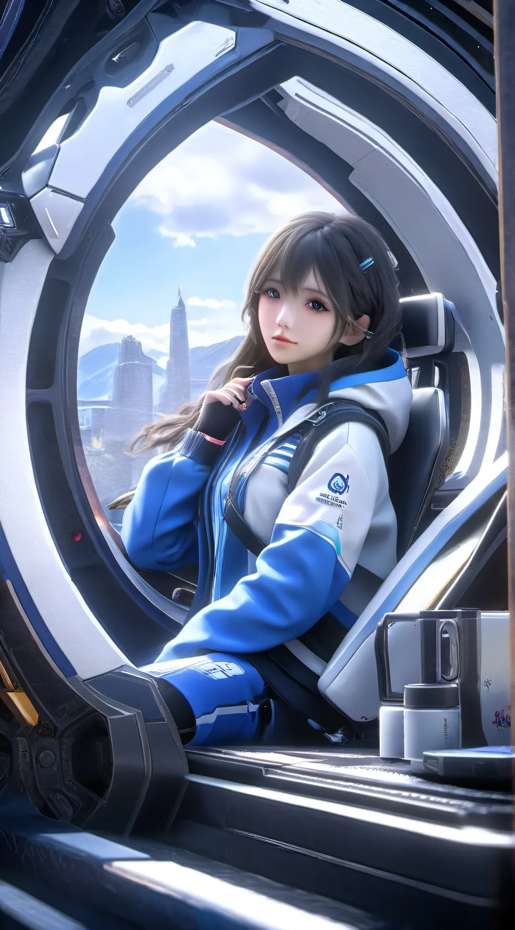 ai character: Love background