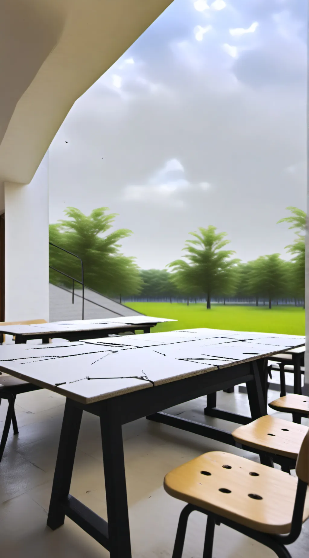 ai character: Wickham market  background