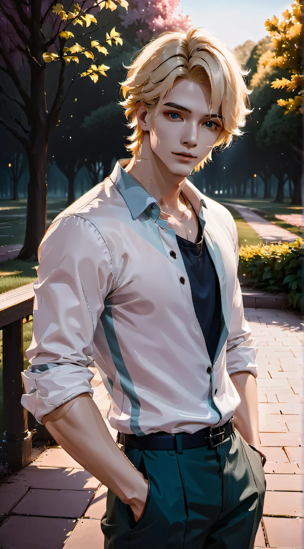 ai character: James  background