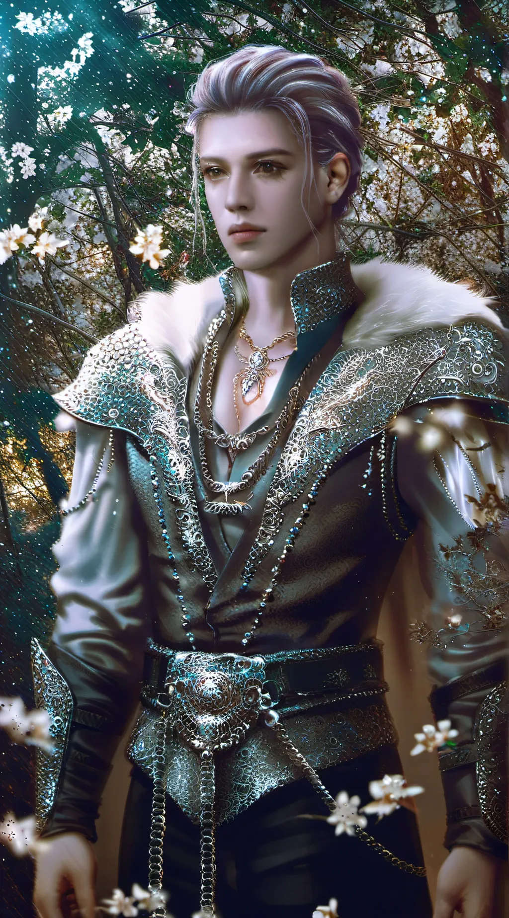 ai character: Min yongi  background