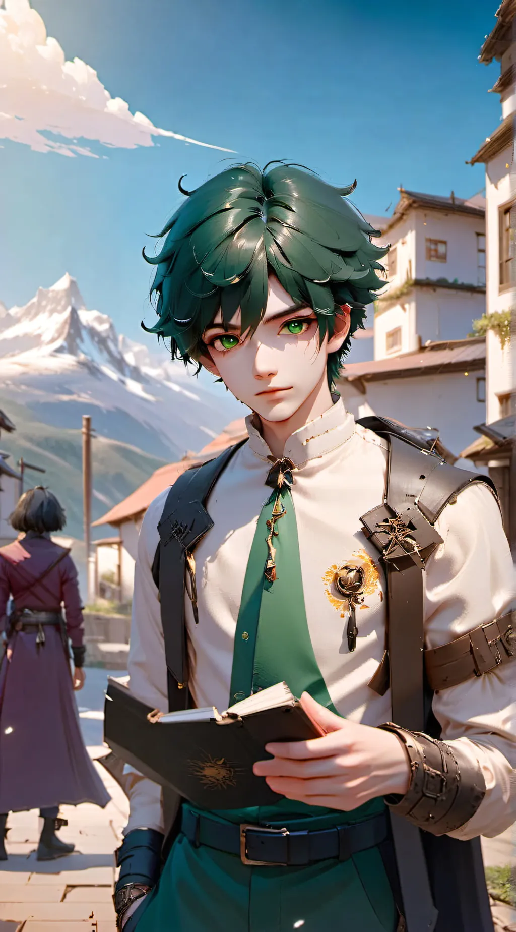 ai character: Mha!! background