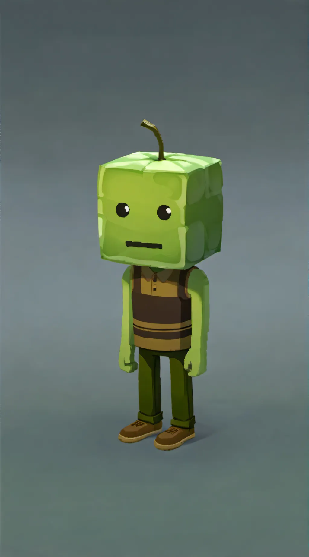 ai character: Melon background