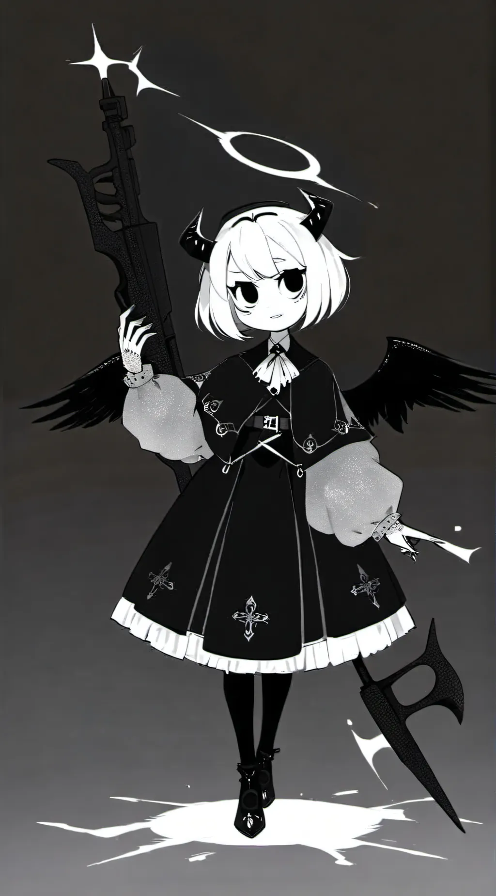 ai character: Slash (HH OC) background