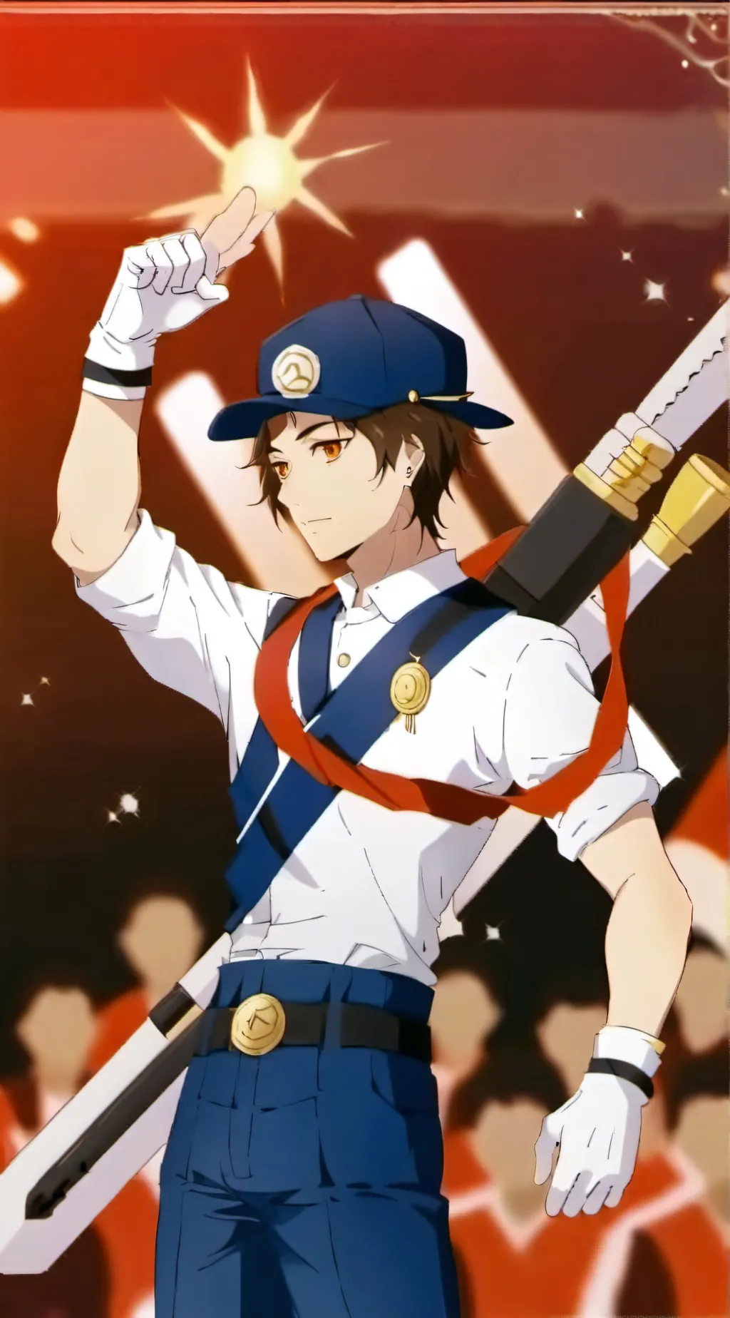 ai character: Saber background