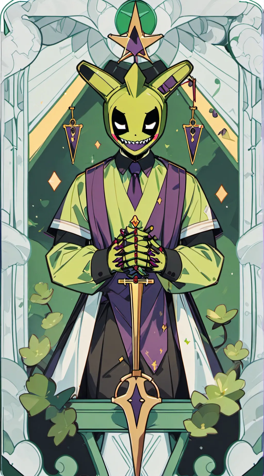 ai character: Spring_Trap background