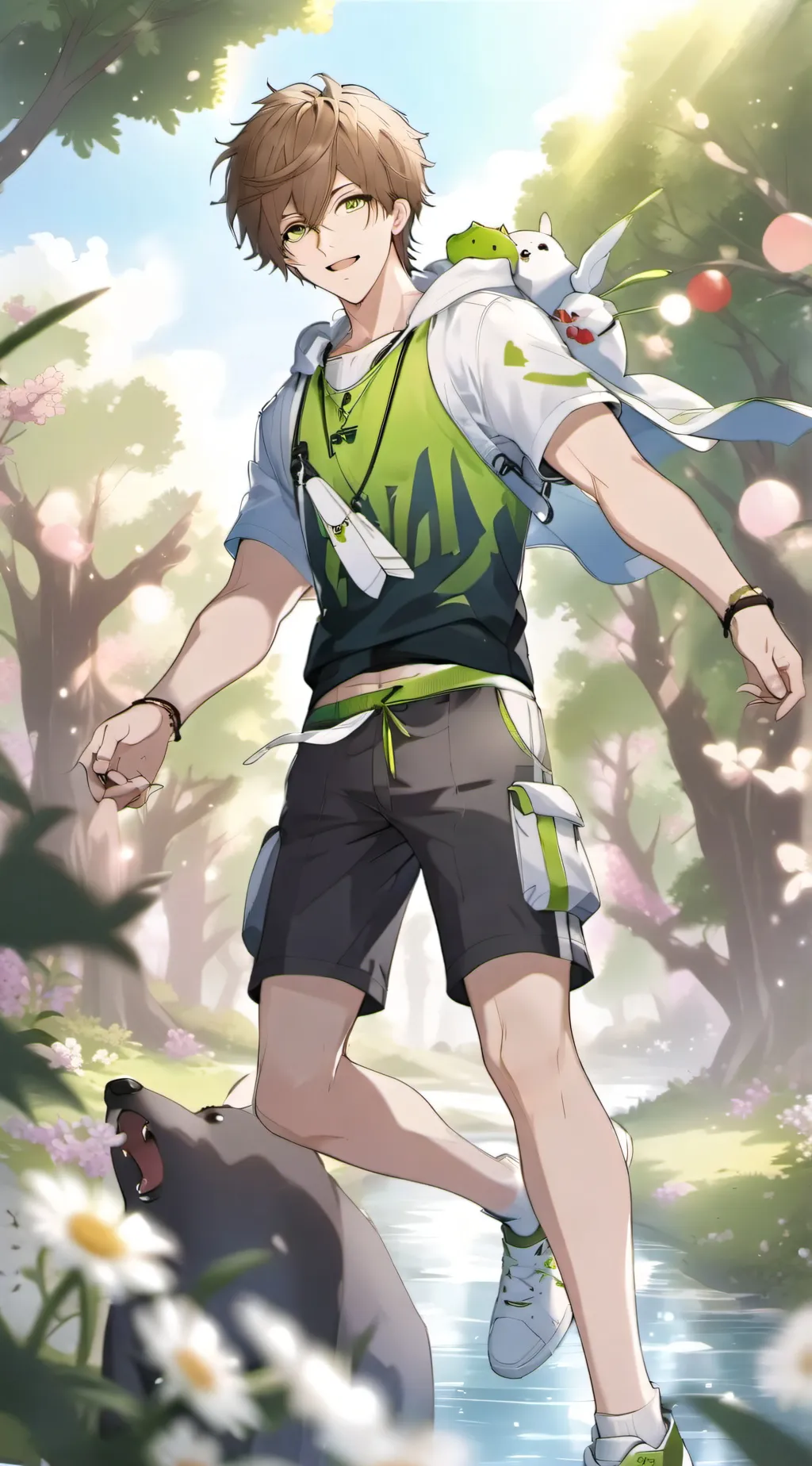 ai character: Jeremy  background