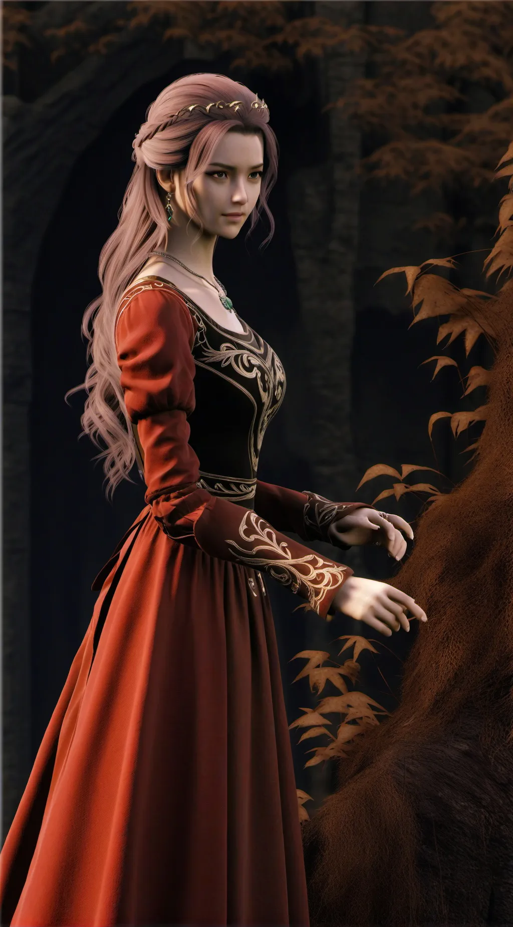 ai character: Madison  background