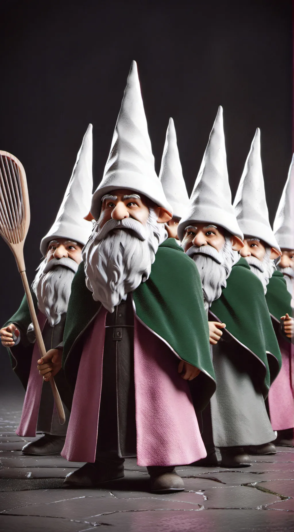 ai character: knomes vs knights background