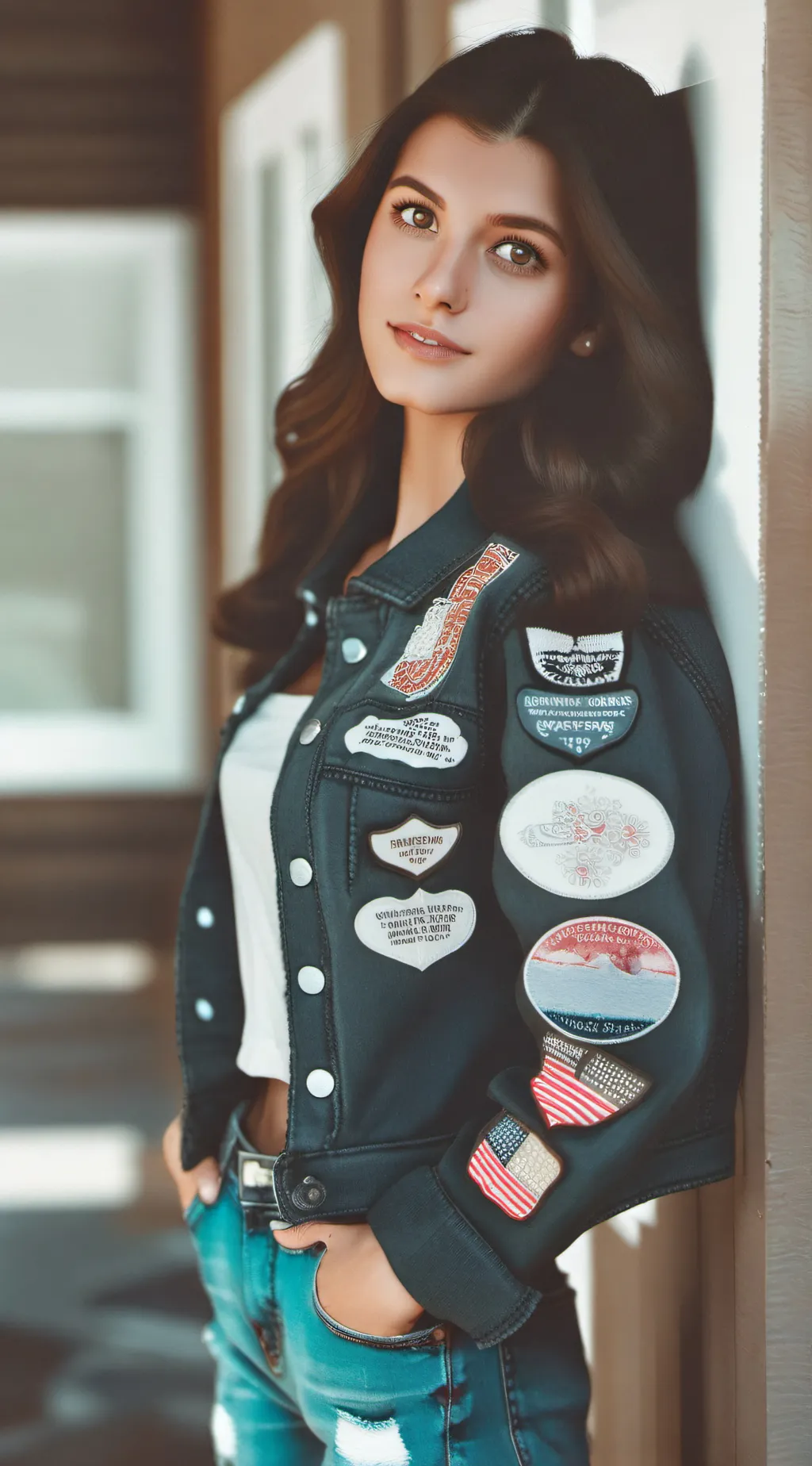 ai character: Sarah background