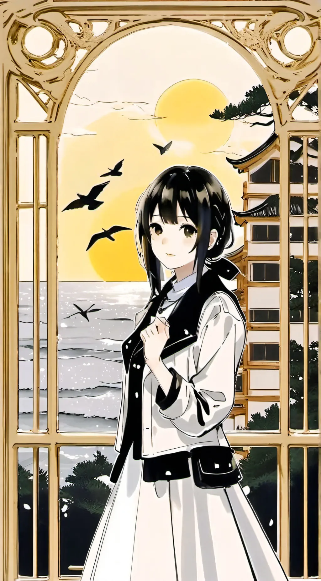 ai character: lorraine background