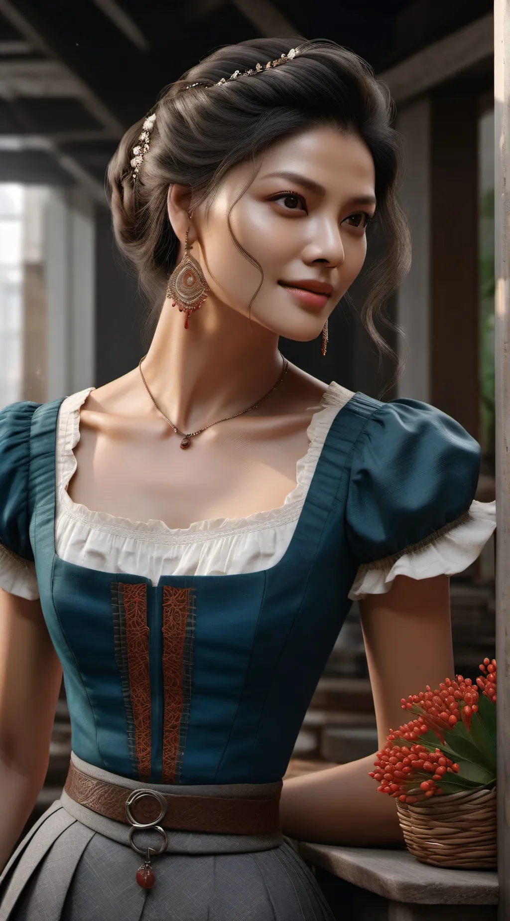 ai character: Lynn  background