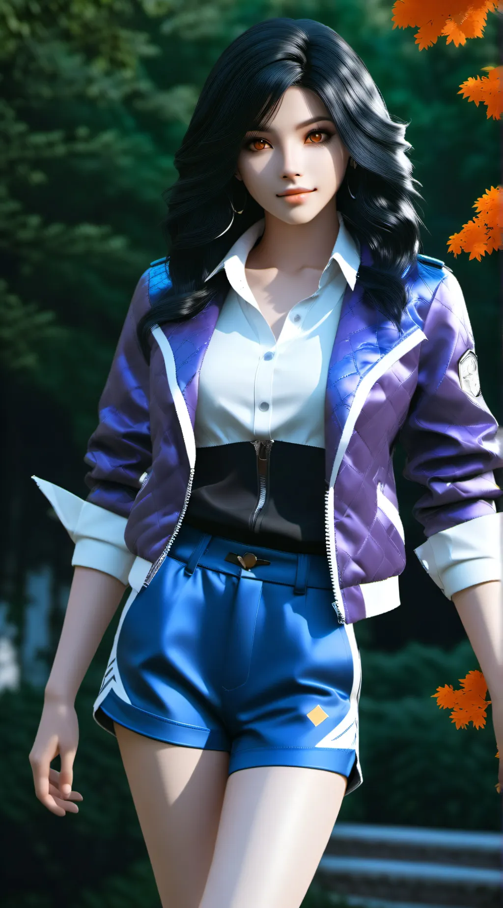 ai character: Aphmau and funneh background