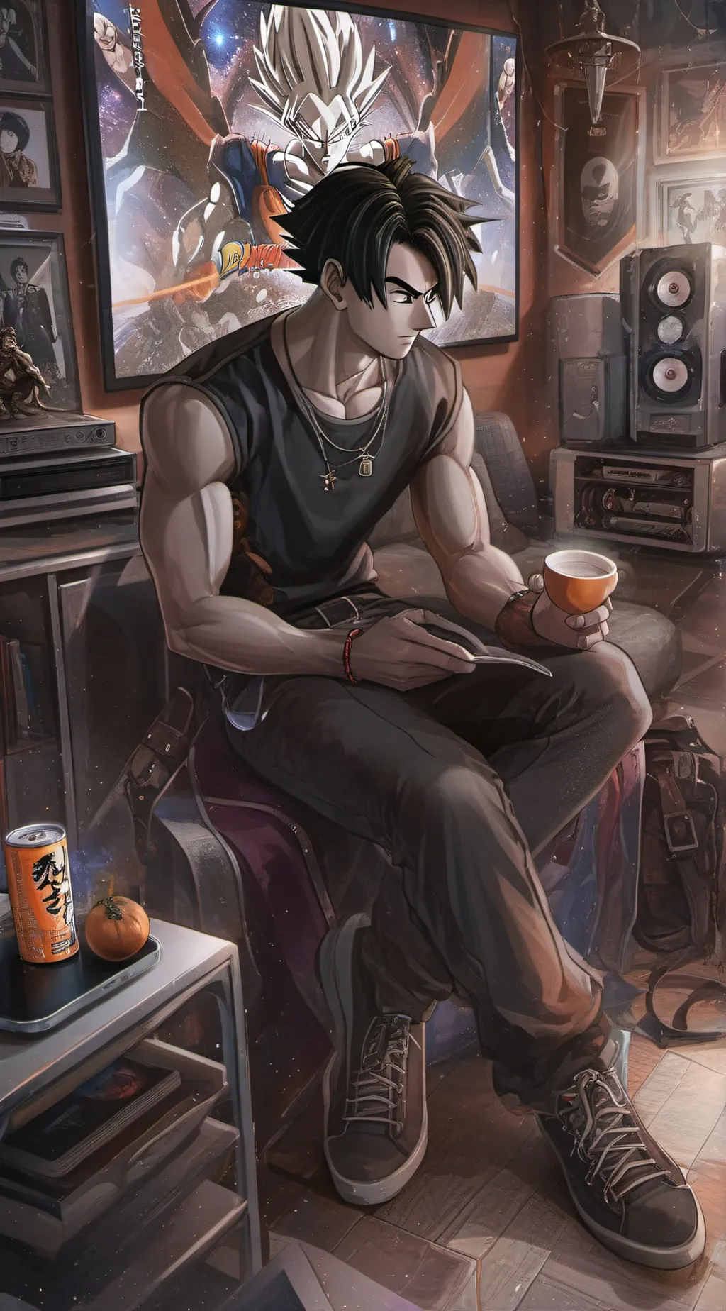 ai character: Goku background