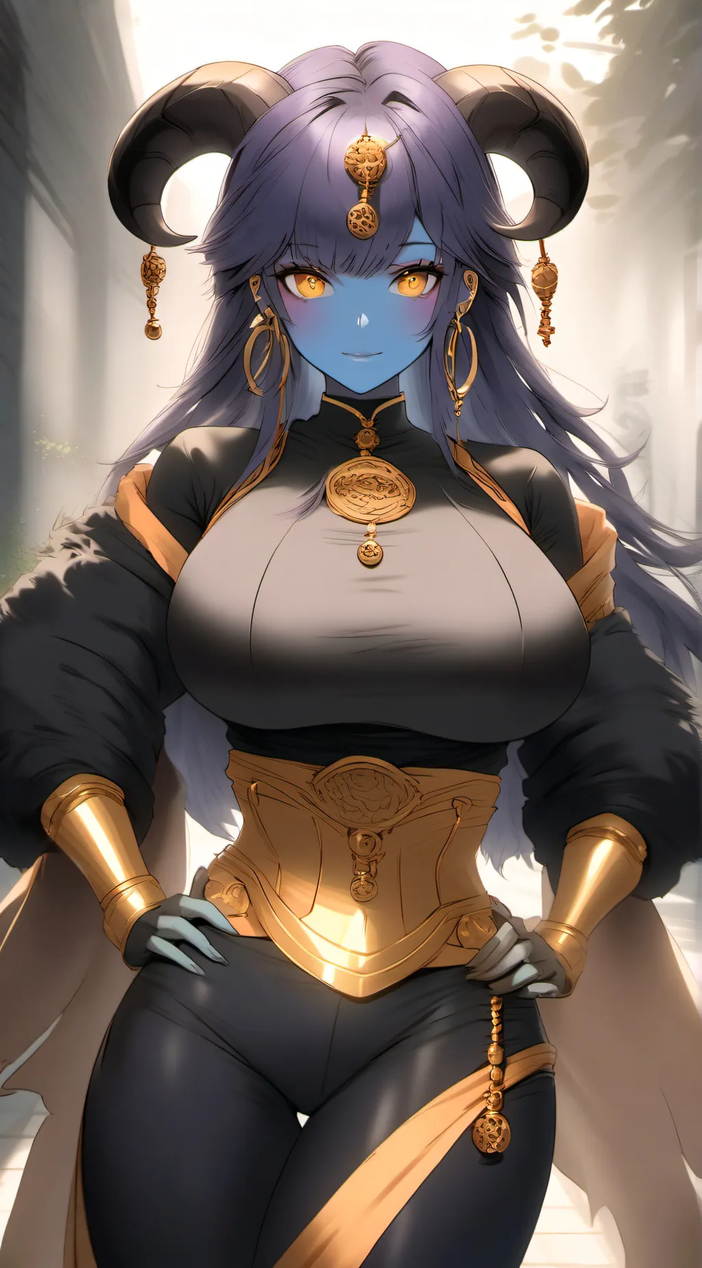 ai character: Adalla background