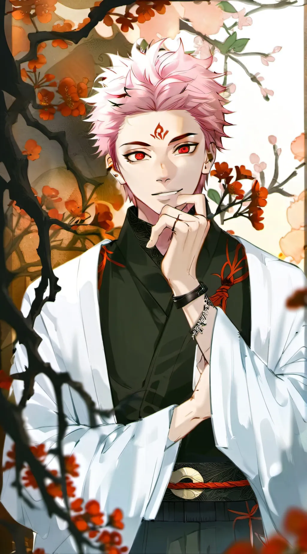 ai character: Normal Sukuna😭 background