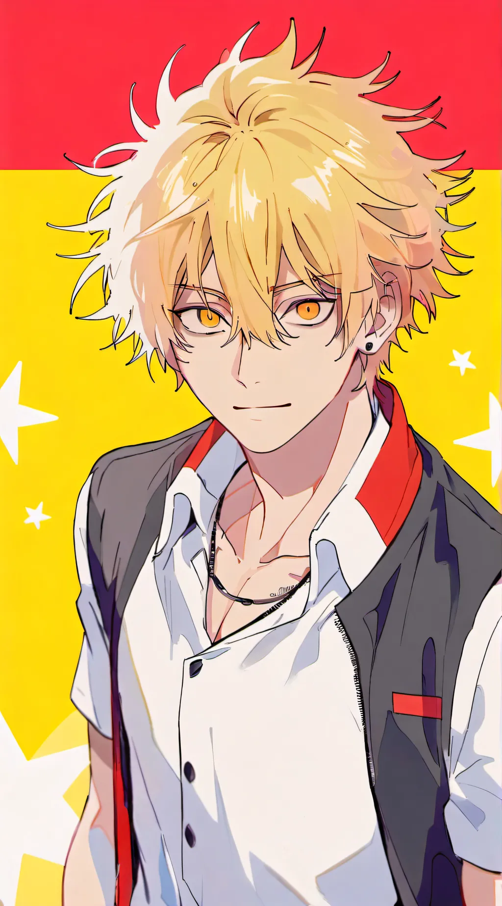 ai character: Katsuki Bakugo ED  background