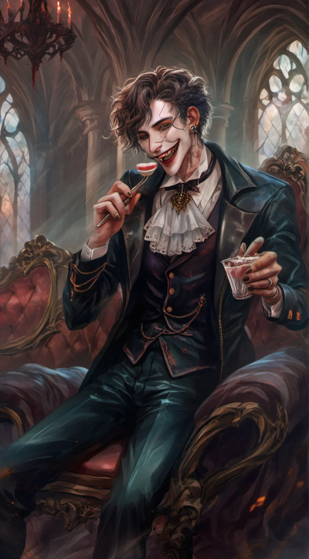 ai character: British man background