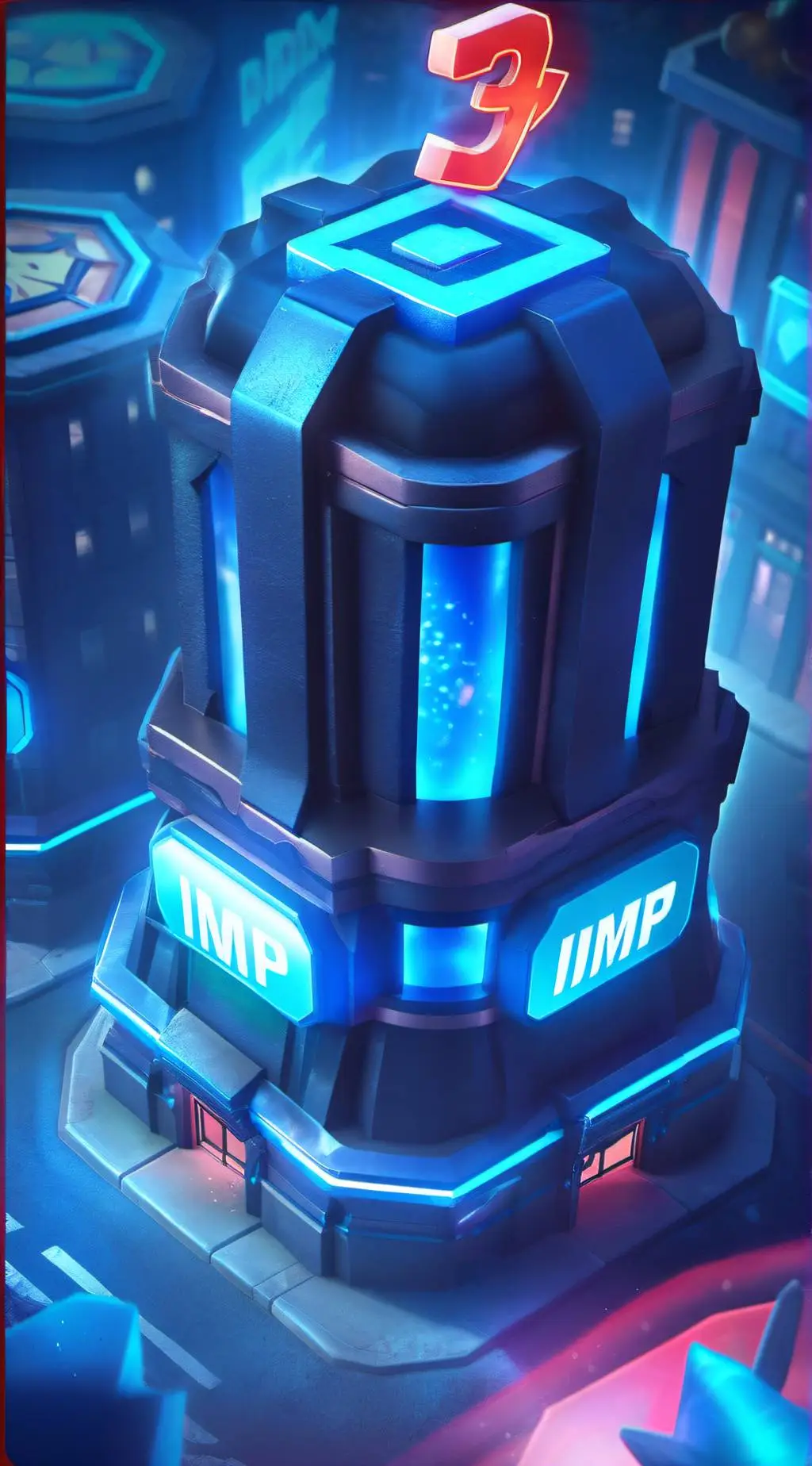 ai character: HB Earth background