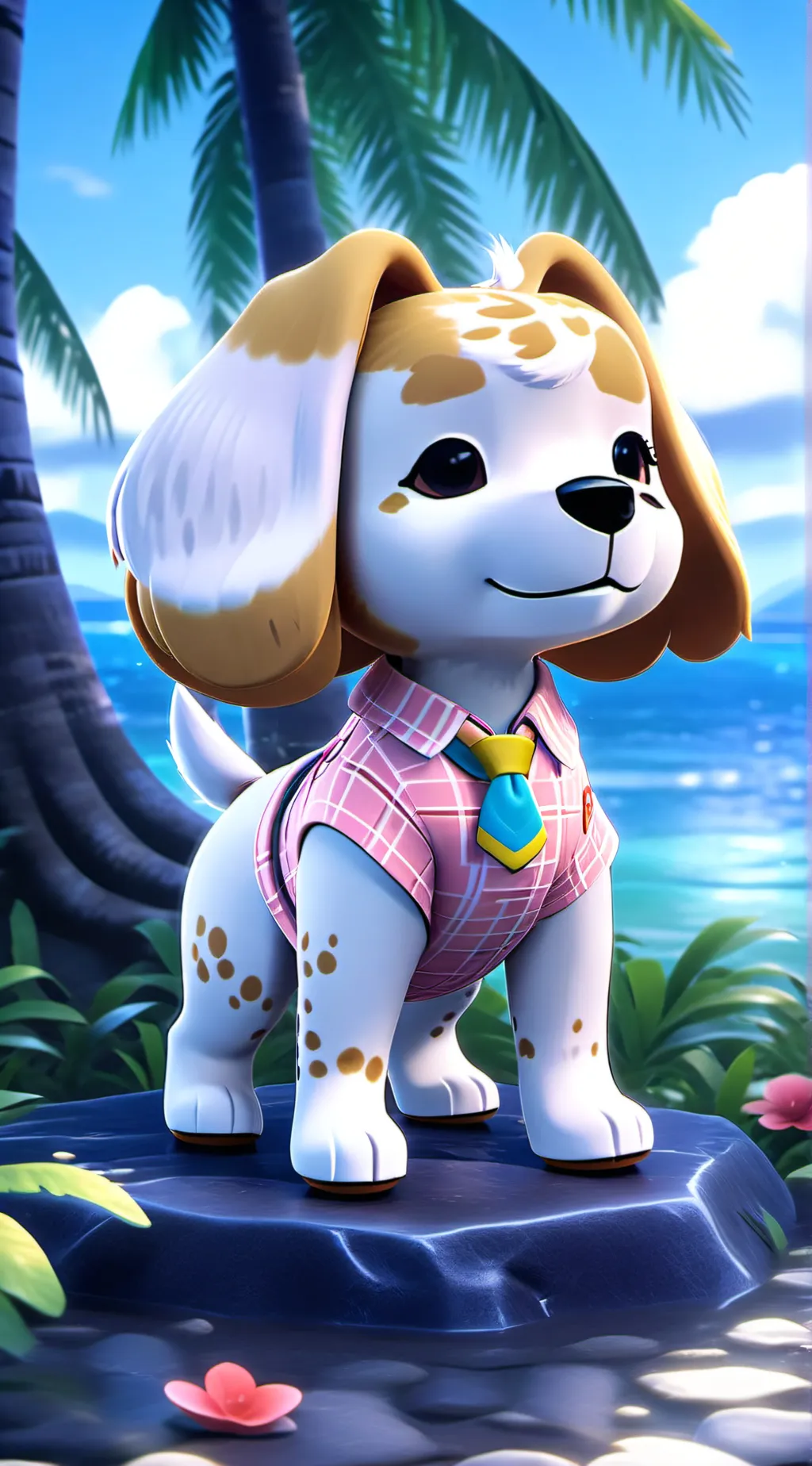ai character: Animal crossing background