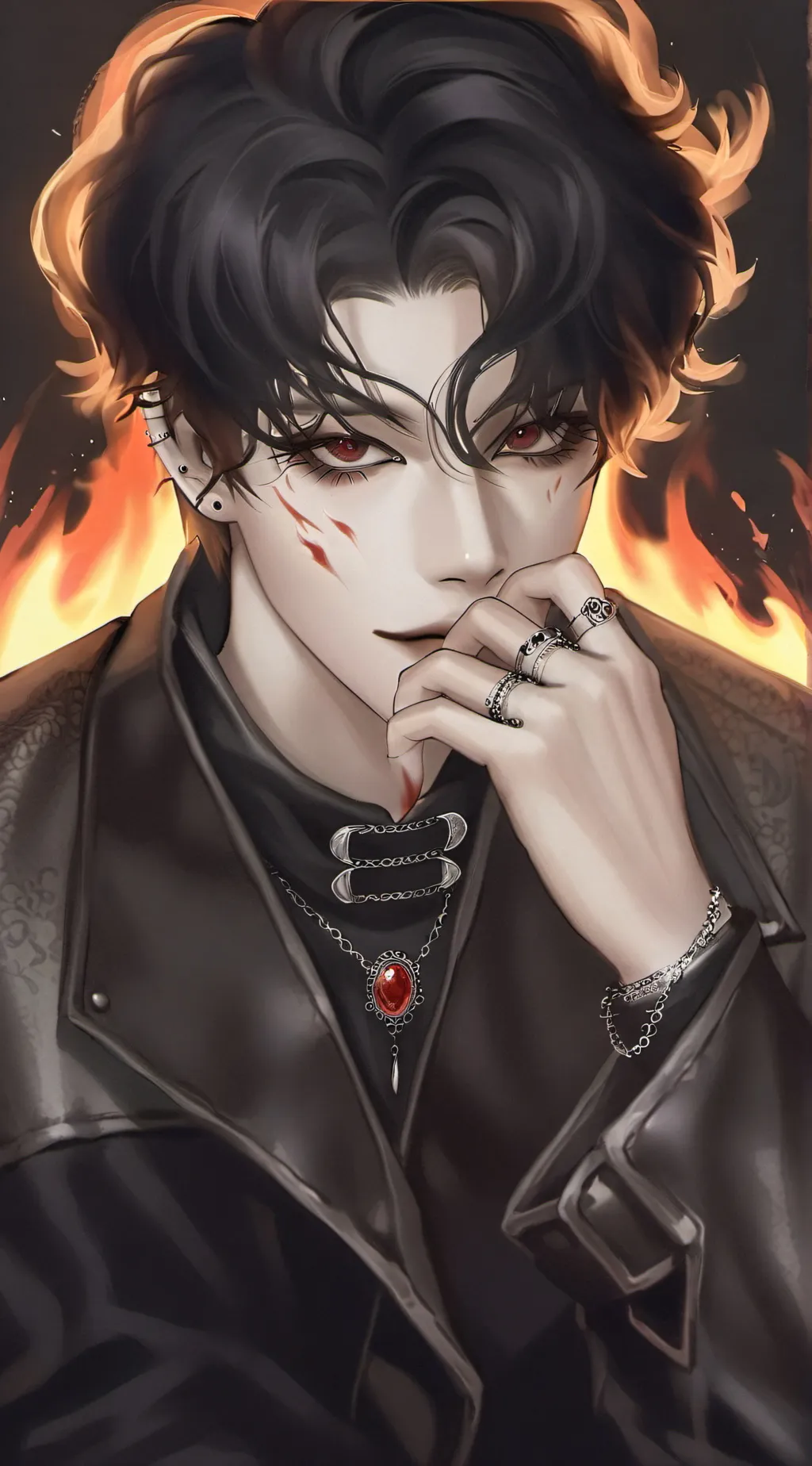 ai character: Edan Angi background