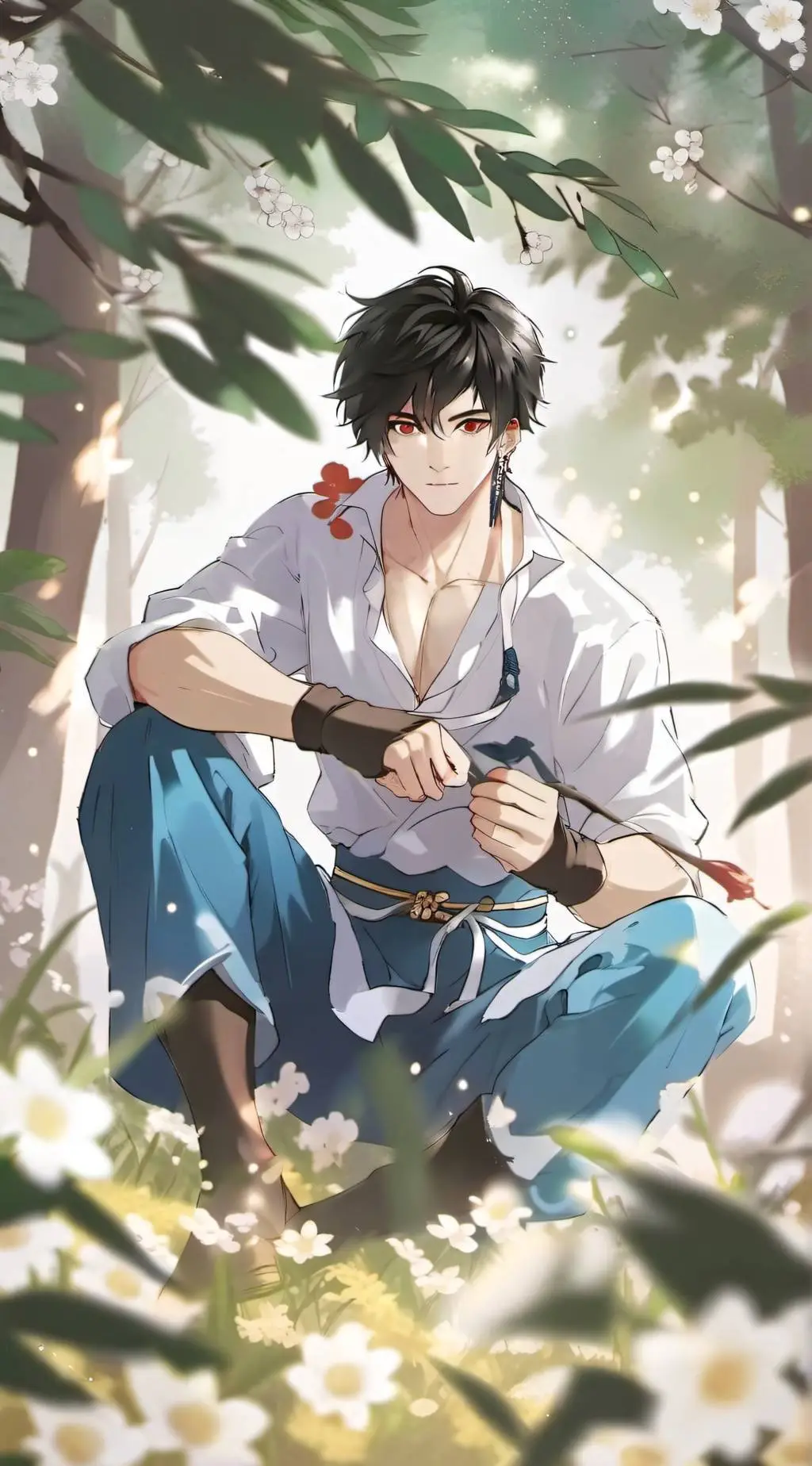 ai character: JJK background