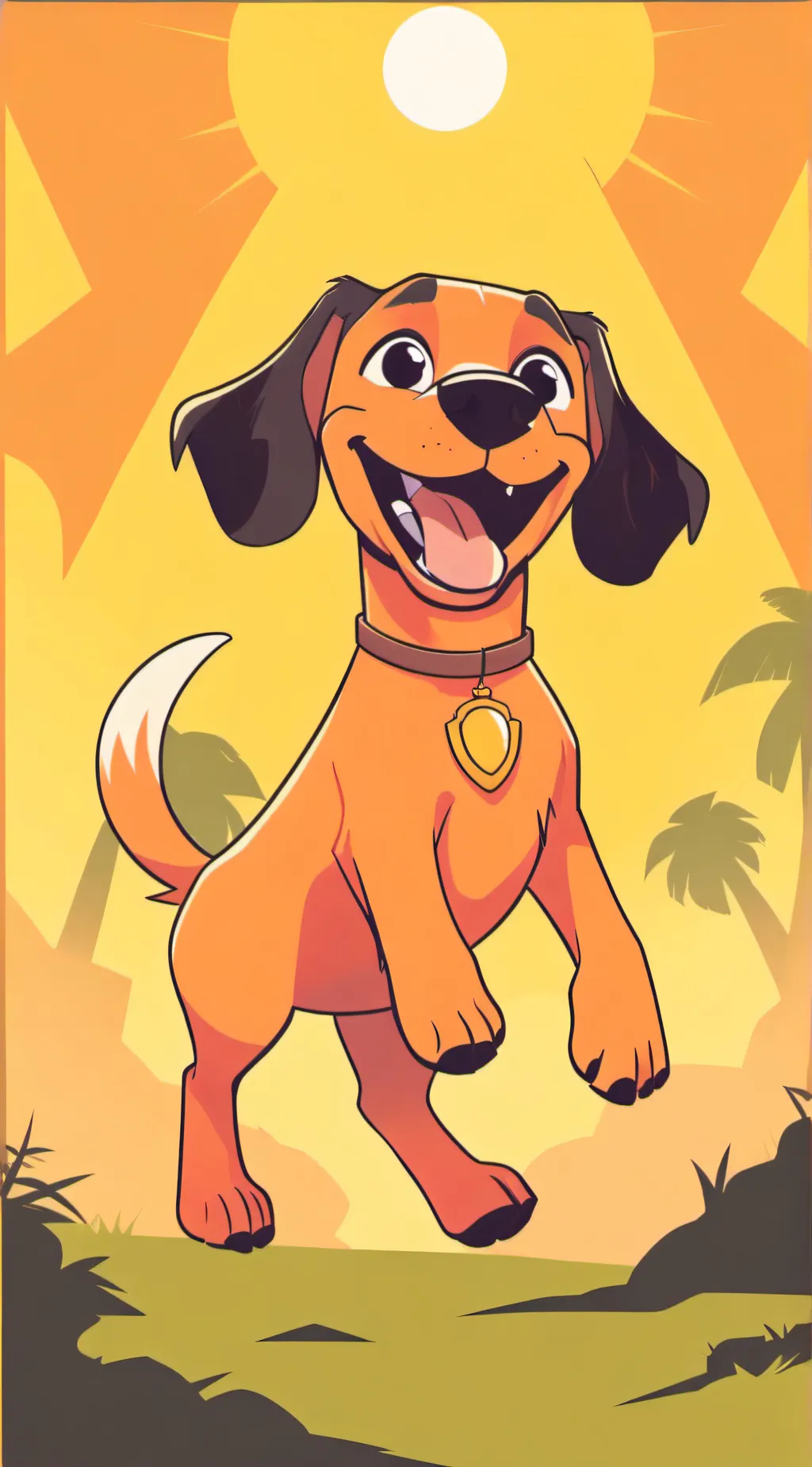 ai character: Dogday background