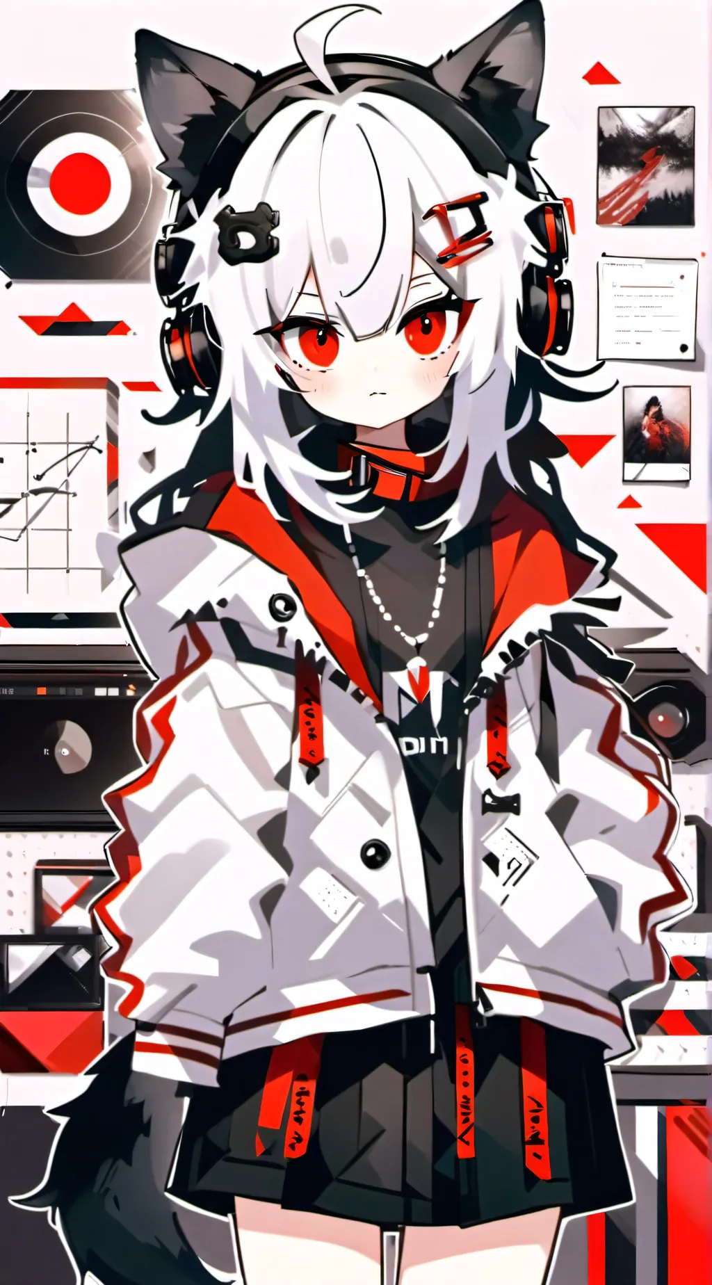 ai character: Amy x Mha emotion counts  background