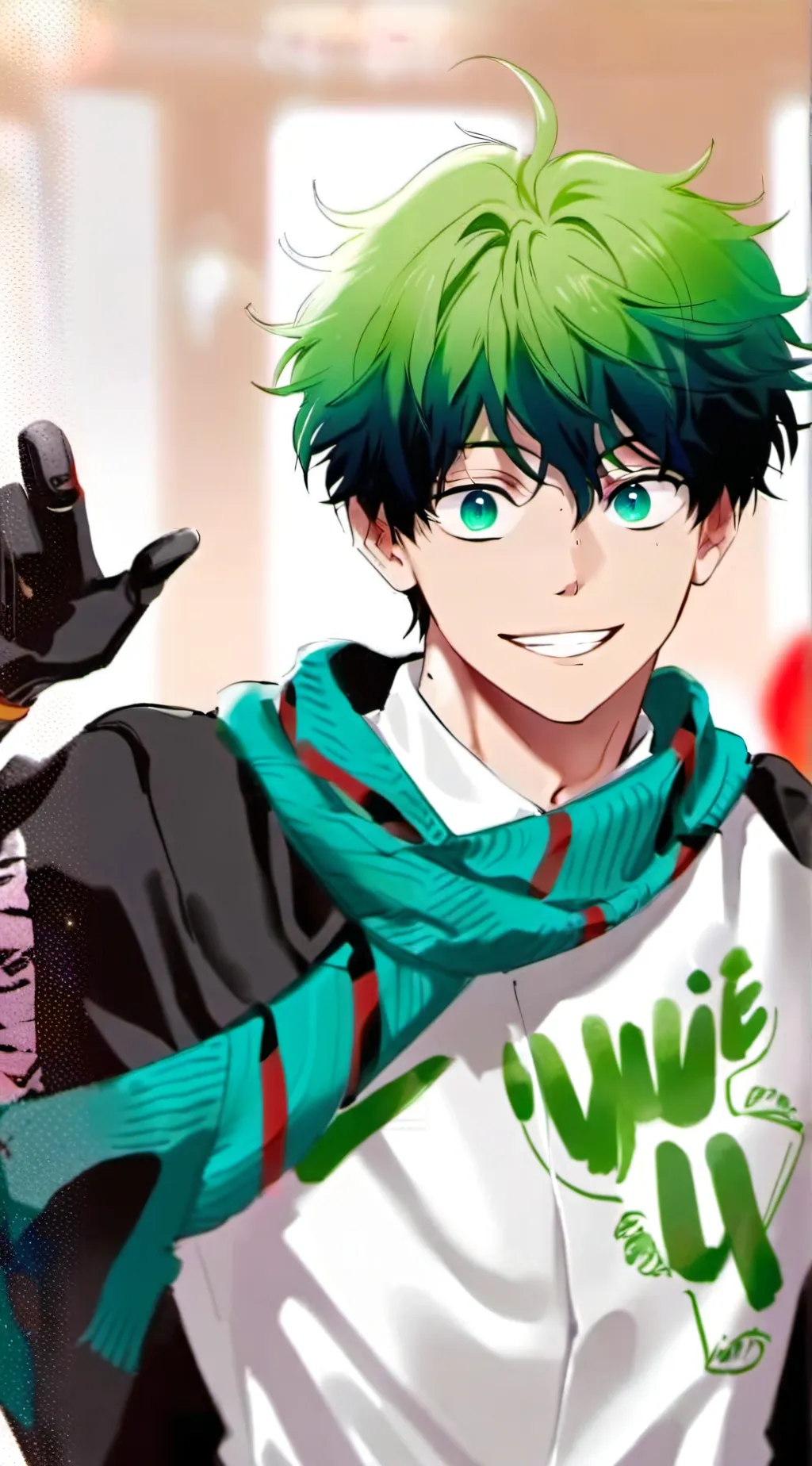 ai character: MHA breakdown🖤💜 background