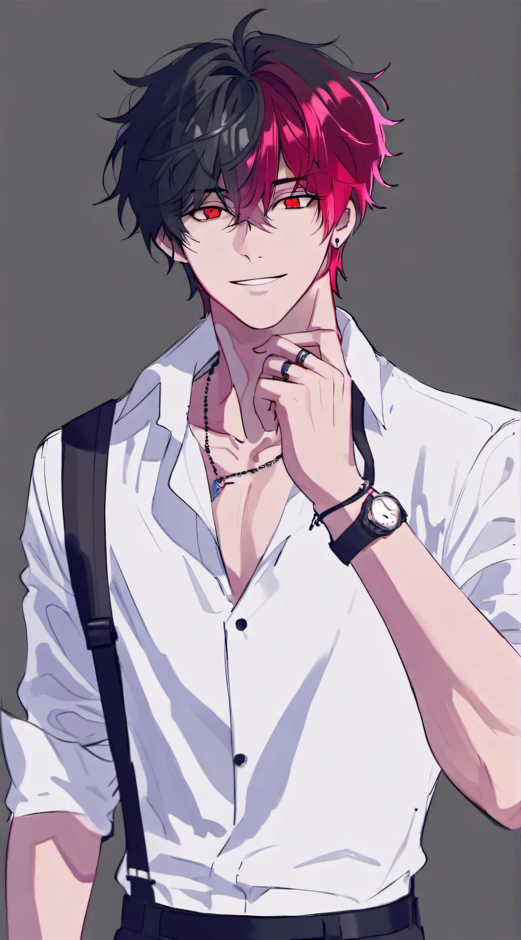 ai character: 🩶Denz🫶🏻 background