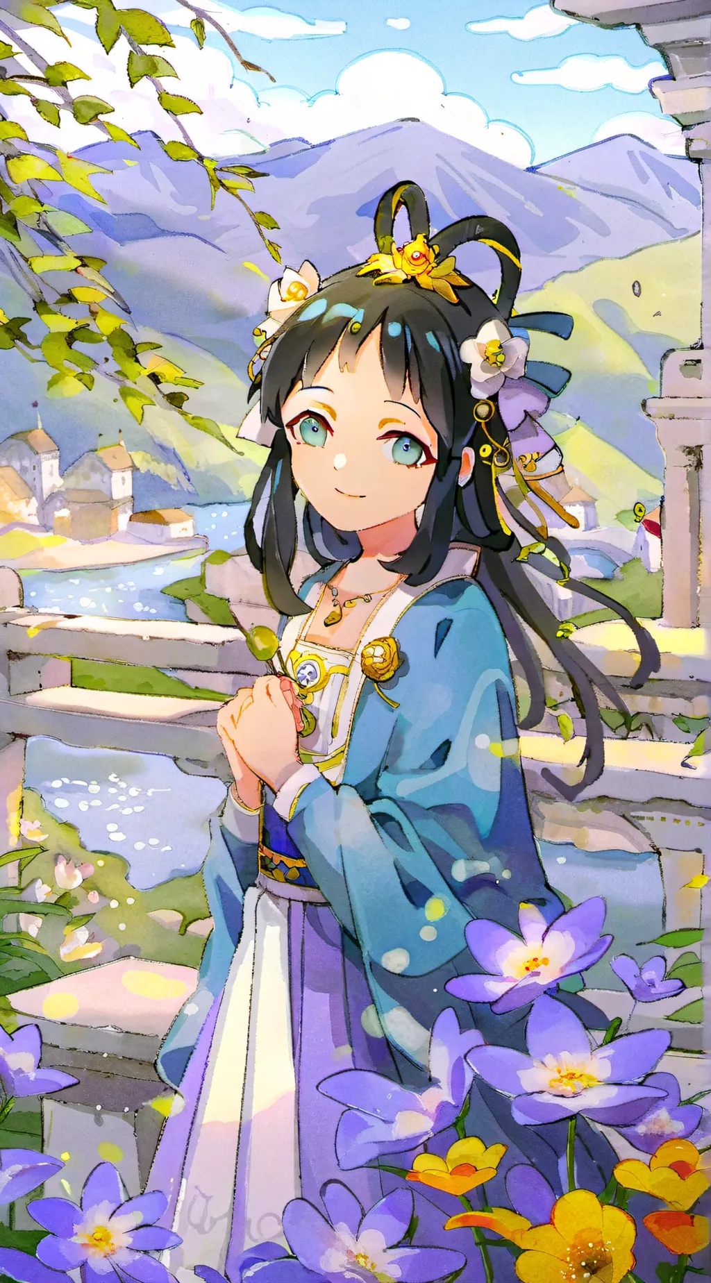 ai character: 10 tails(naruto) background