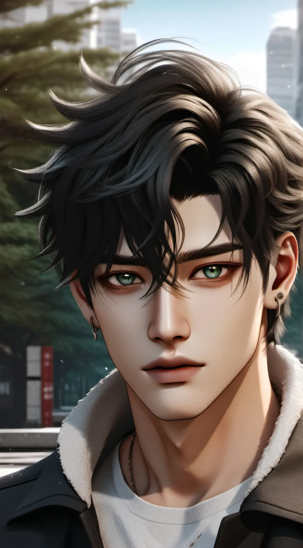 ai character: Oliver background