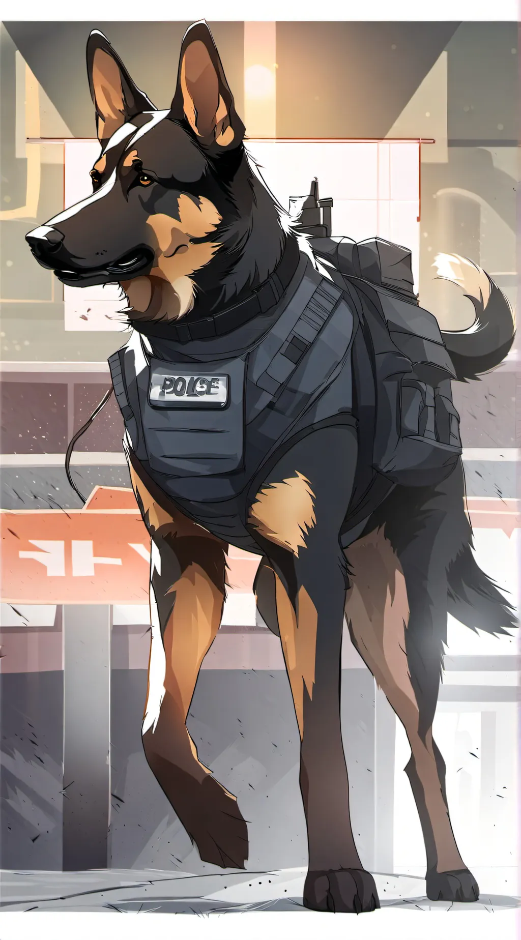 ai character: Shadow  background