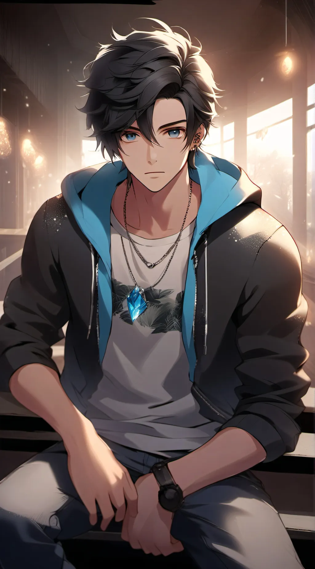 ai character: Liam Sheldons background