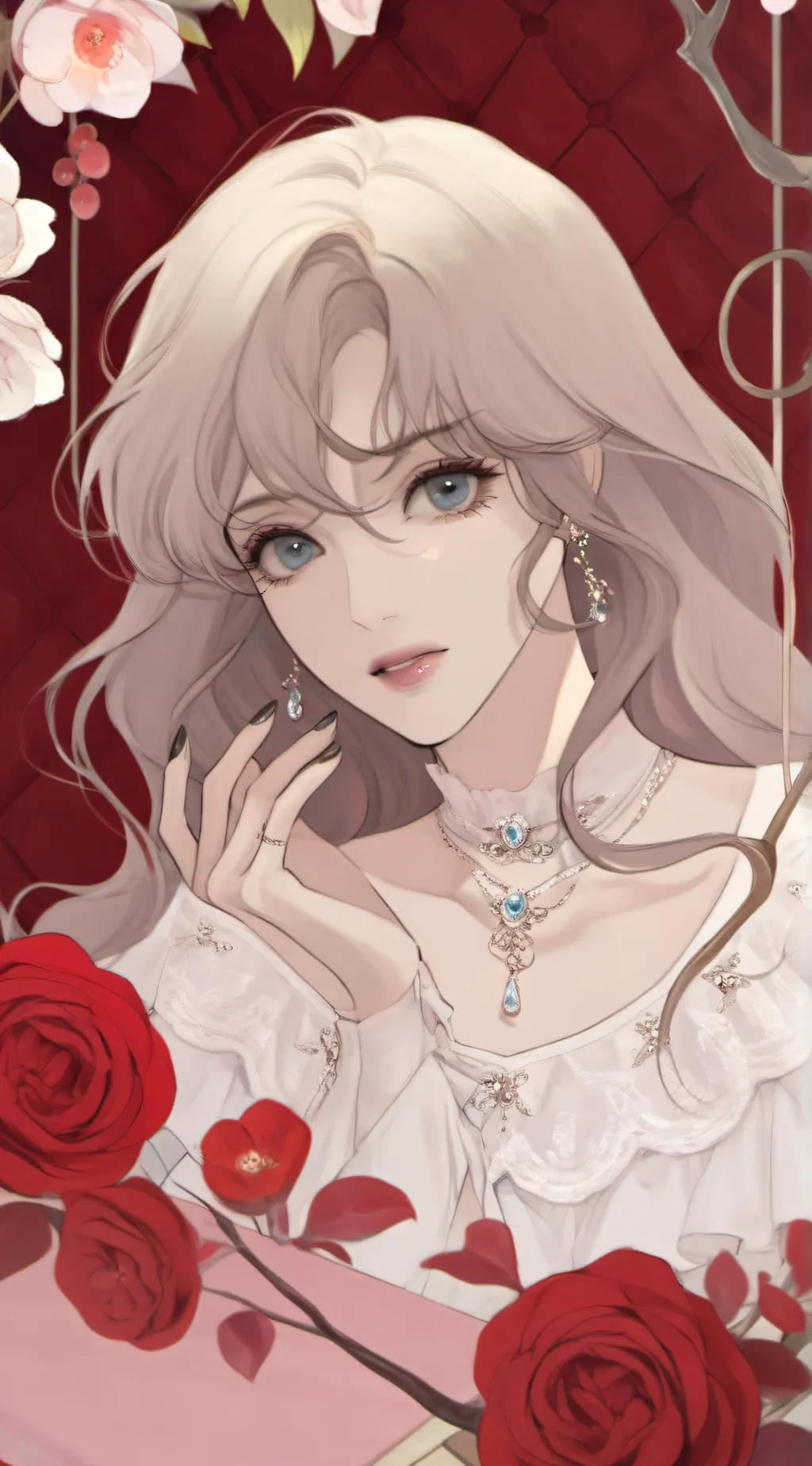 ai character: ♡Nari♡ background