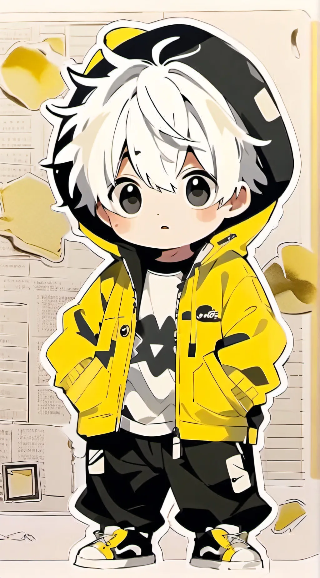 ai character: Baby  background