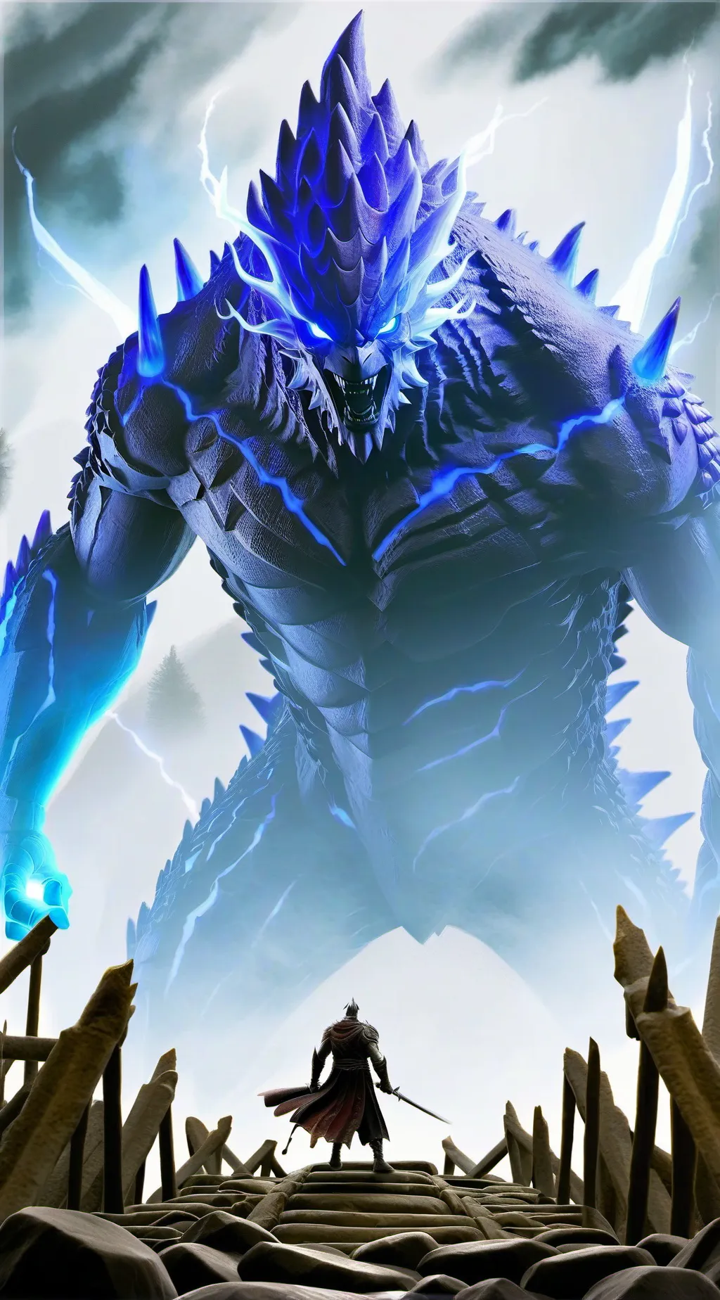 ai character: every kaiju background